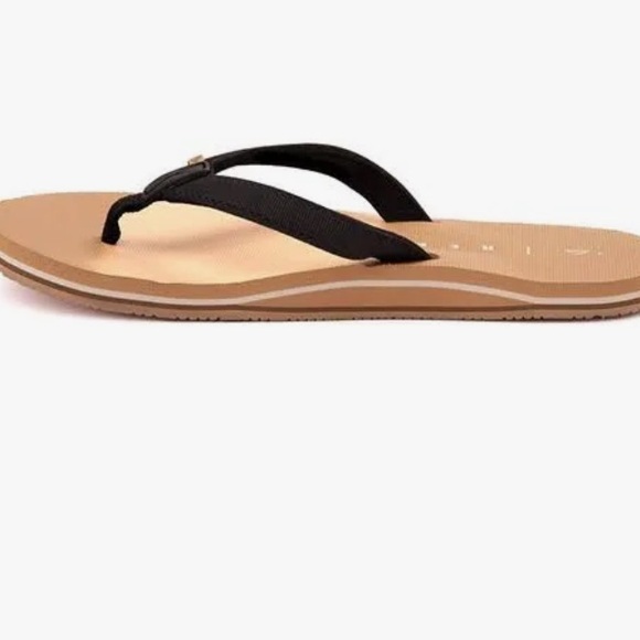 Reef Solana Sandal, New With Tag- Black / Tan (Woman) - Picture 4 of 9